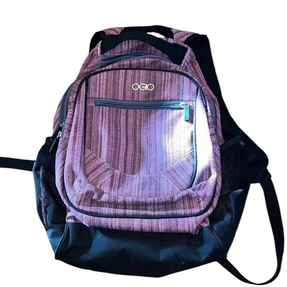 Ogio Black and Pink Backpack